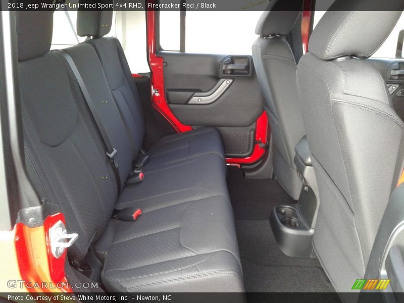 Rear Seat of 2018 Wrangler Unlimited Sport 4x4 RHD
