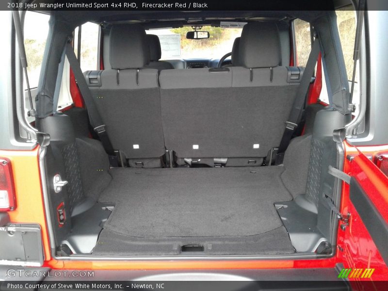  2018 Wrangler Unlimited Sport 4x4 RHD Trunk