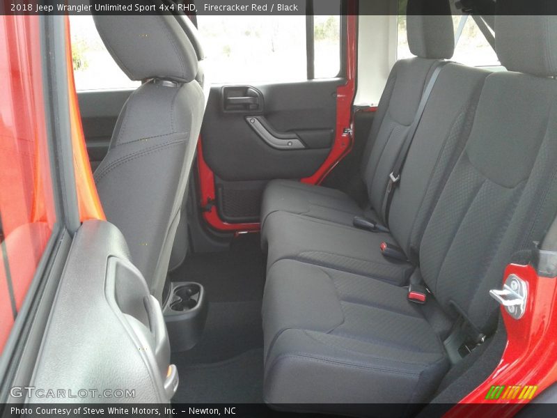 Firecracker Red / Black 2018 Jeep Wrangler Unlimited Sport 4x4 RHD