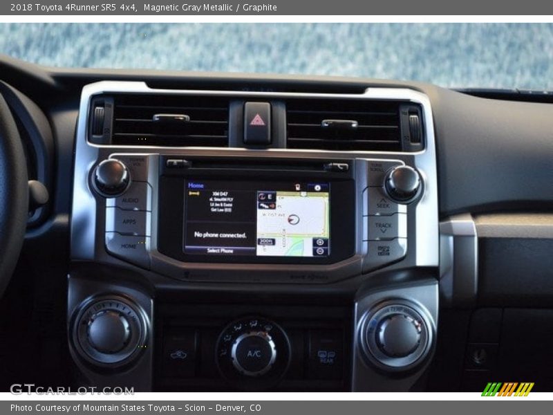 Magnetic Gray Metallic / Graphite 2018 Toyota 4Runner SR5 4x4
