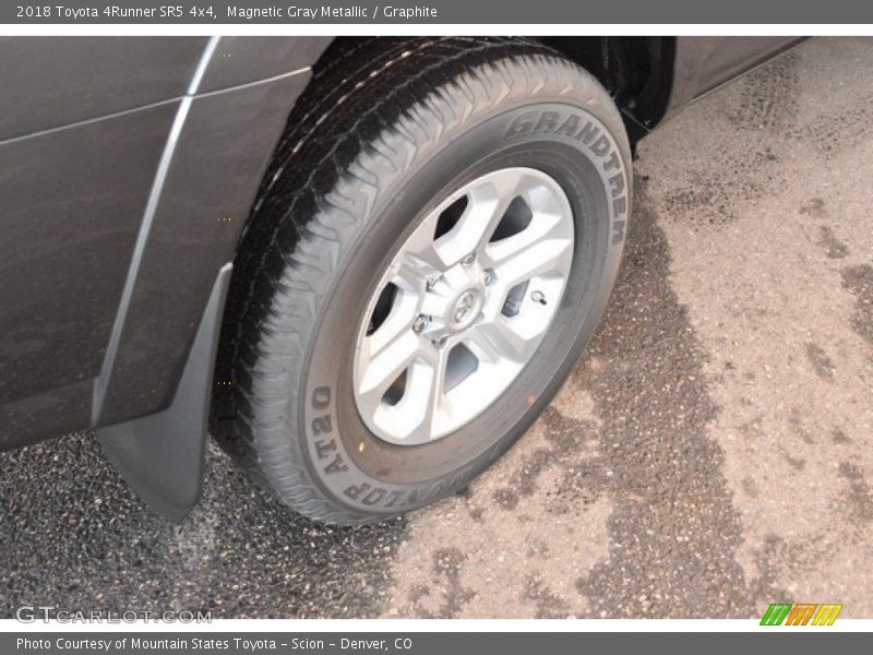 Magnetic Gray Metallic / Graphite 2018 Toyota 4Runner SR5 4x4