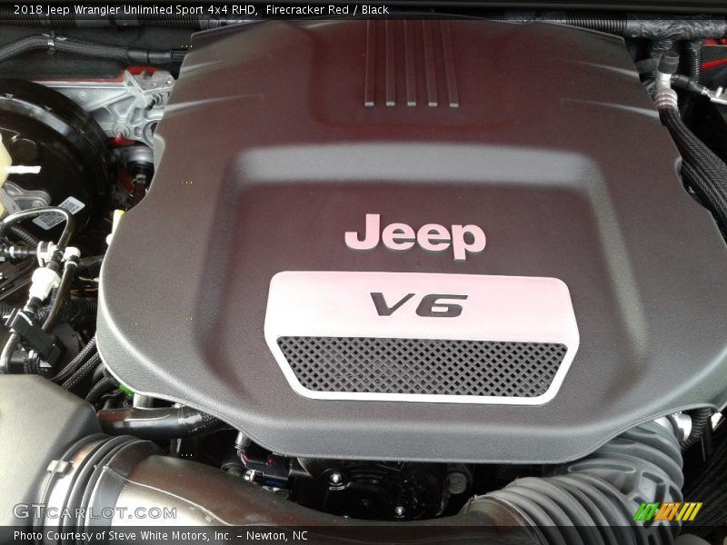 Firecracker Red / Black 2018 Jeep Wrangler Unlimited Sport 4x4 RHD