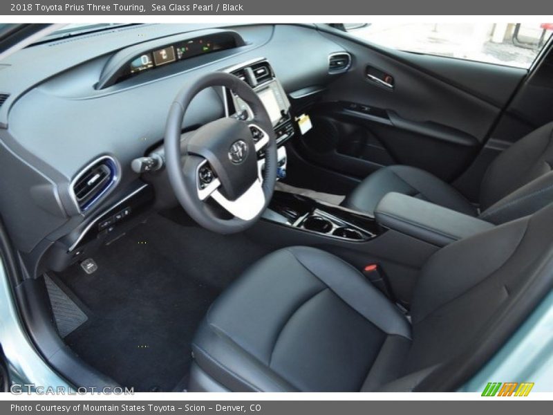  2018 Prius Three Touring Black Interior