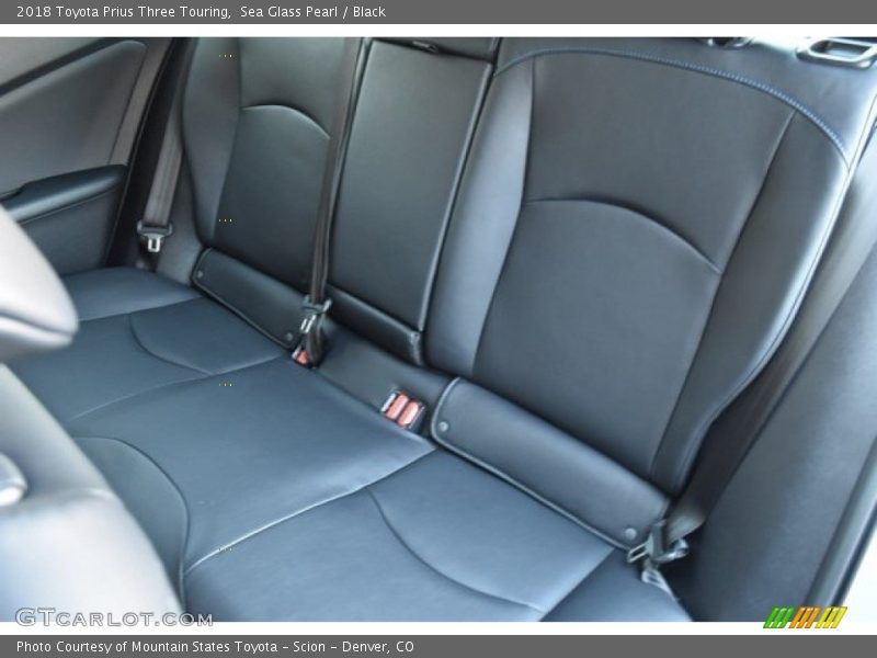 Rear Seat of 2018 Prius Three Touring