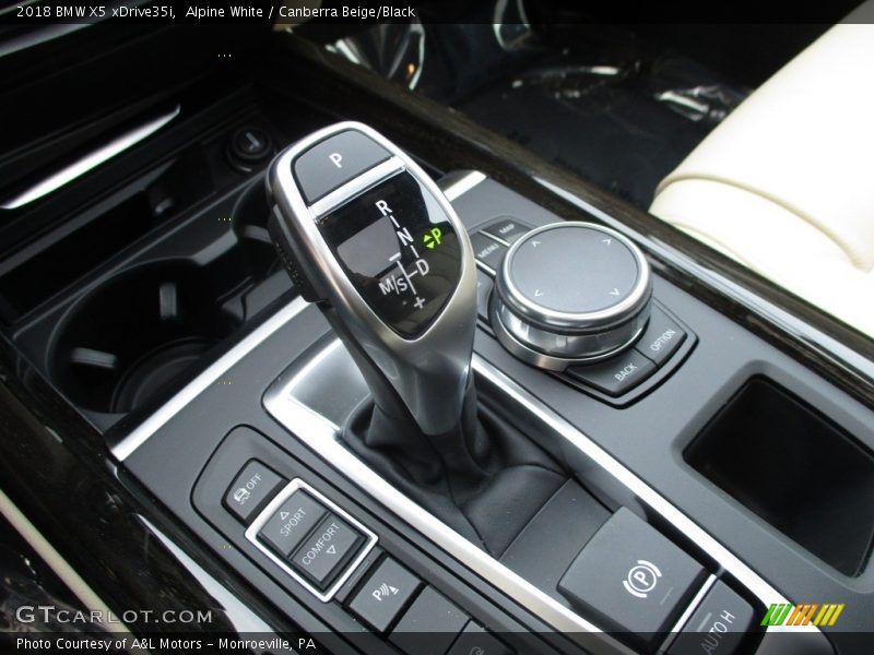 Alpine White / Canberra Beige/Black 2018 BMW X5 xDrive35i