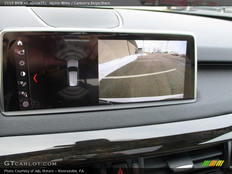 Alpine White / Canberra Beige/Black 2018 BMW X5 xDrive35i