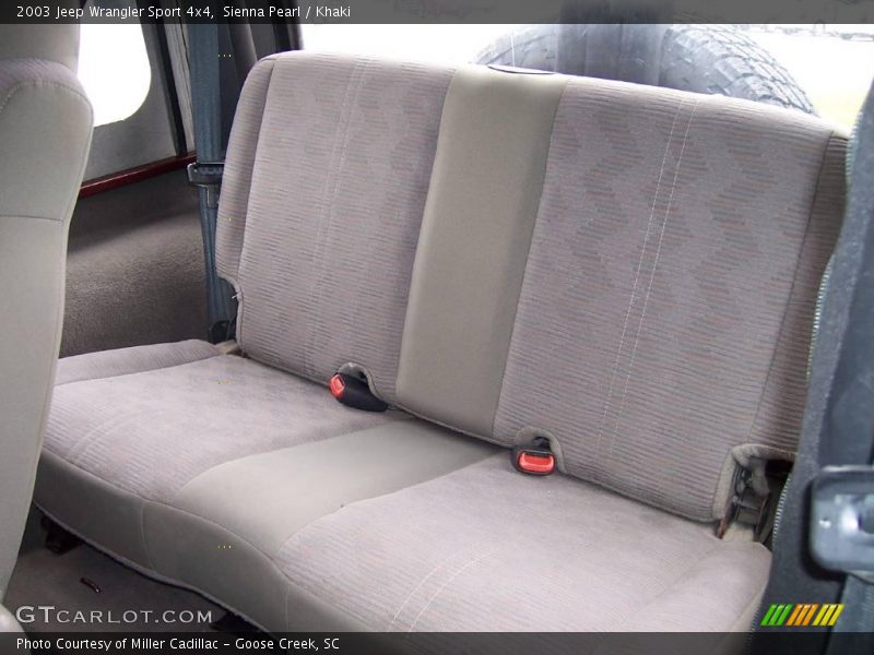 Sienna Pearl / Khaki 2003 Jeep Wrangler Sport 4x4