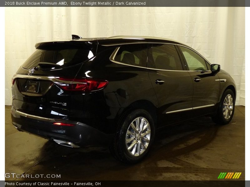 Ebony Twilight Metallic / Dark Galvanized 2018 Buick Enclave Premium AWD