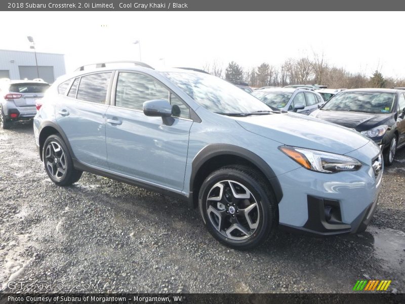 Cool Gray Khaki / Black 2018 Subaru Crosstrek 2.0i Limited