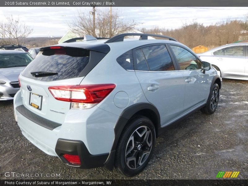 Cool Gray Khaki / Black 2018 Subaru Crosstrek 2.0i Limited