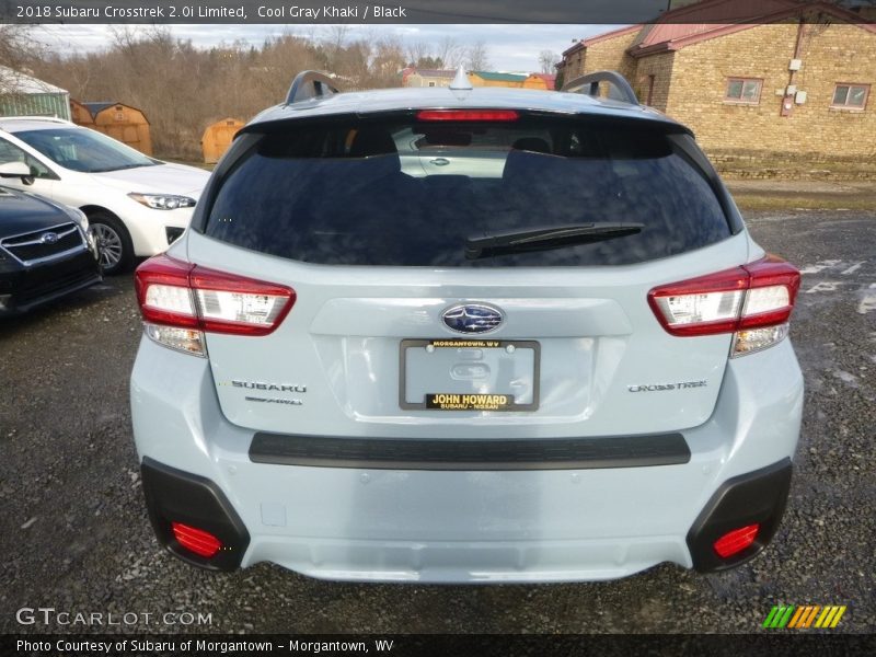 Cool Gray Khaki / Black 2018 Subaru Crosstrek 2.0i Limited