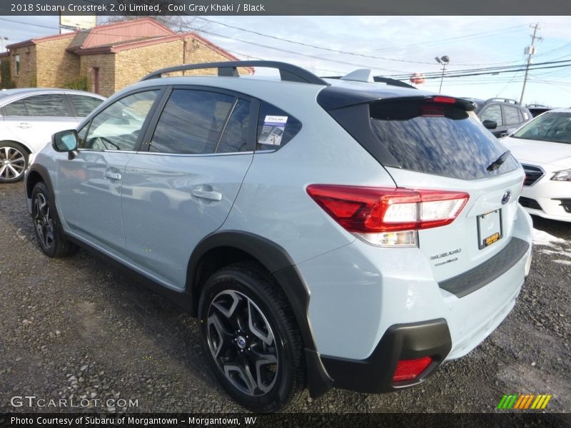 Cool Gray Khaki / Black 2018 Subaru Crosstrek 2.0i Limited