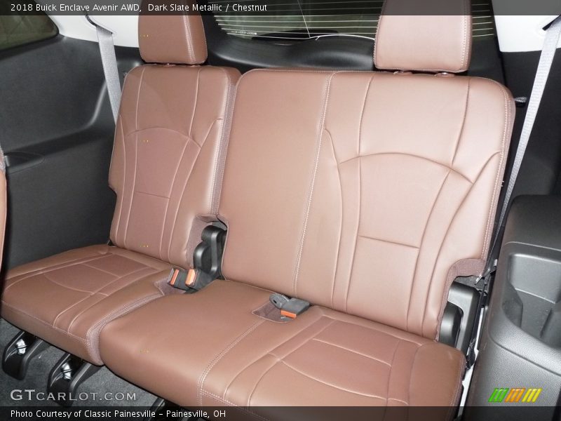 Dark Slate Metallic / Chestnut 2018 Buick Enclave Avenir AWD