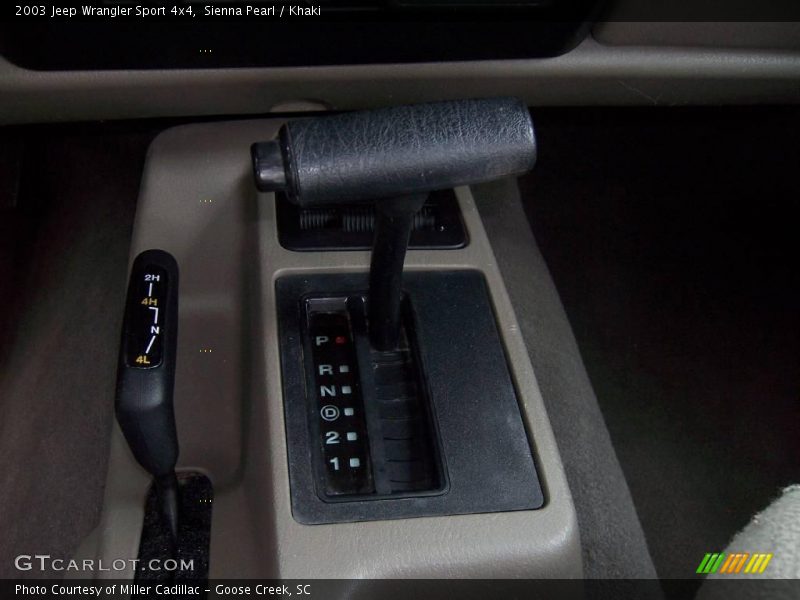 Sienna Pearl / Khaki 2003 Jeep Wrangler Sport 4x4