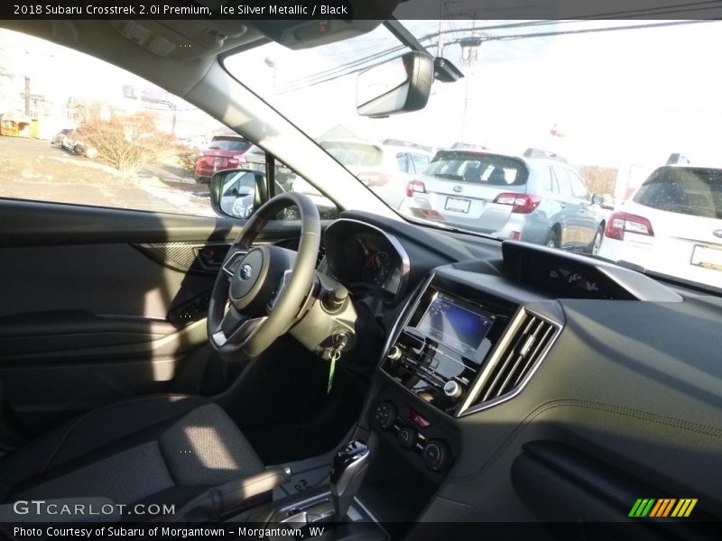 Ice Silver Metallic / Black 2018 Subaru Crosstrek 2.0i Premium