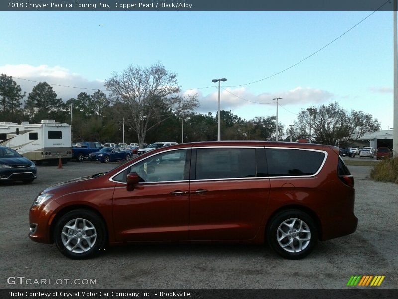Copper Pearl / Black/Alloy 2018 Chrysler Pacifica Touring Plus