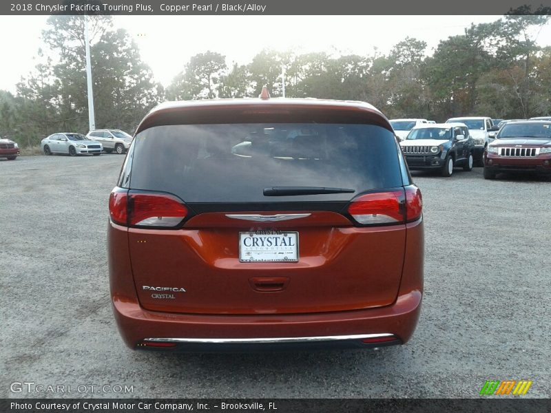 Copper Pearl / Black/Alloy 2018 Chrysler Pacifica Touring Plus