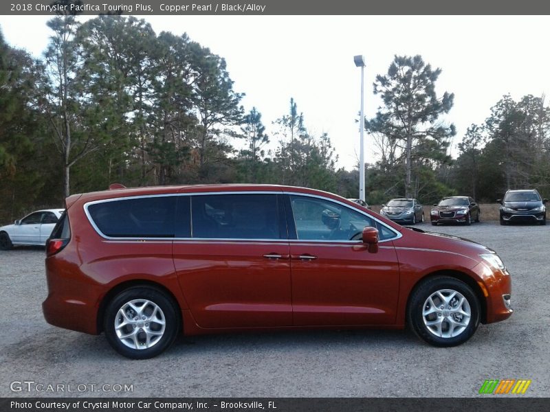 Copper Pearl / Black/Alloy 2018 Chrysler Pacifica Touring Plus
