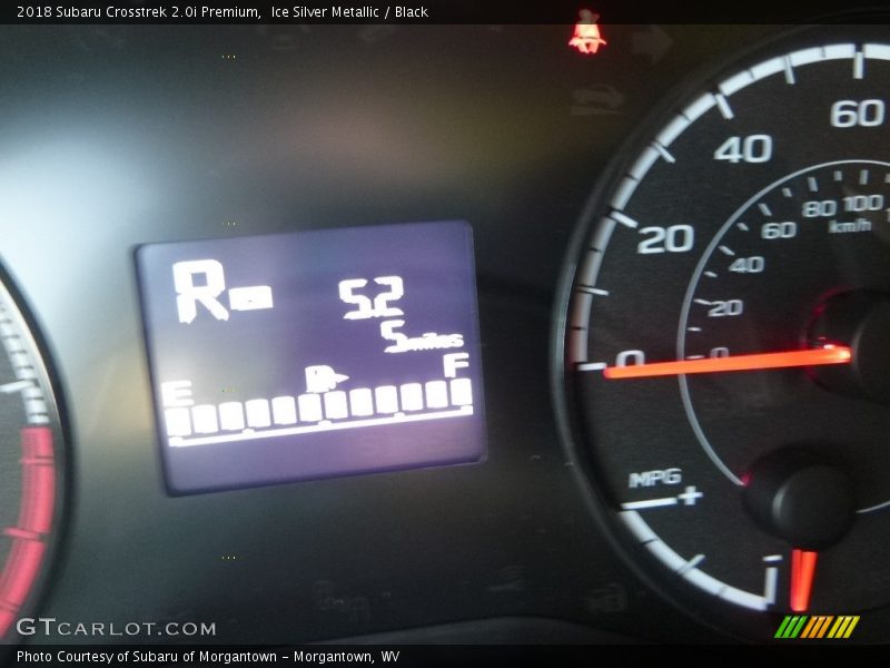 Ice Silver Metallic / Black 2018 Subaru Crosstrek 2.0i Premium