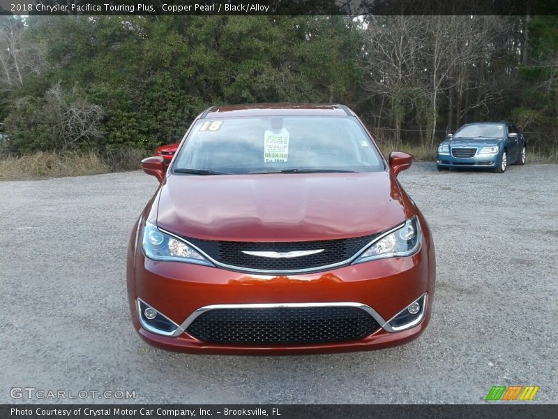 Copper Pearl / Black/Alloy 2018 Chrysler Pacifica Touring Plus