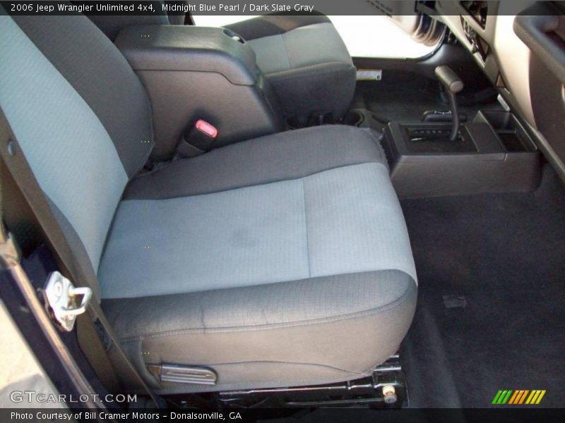 Midnight Blue Pearl / Dark Slate Gray 2006 Jeep Wrangler Unlimited 4x4