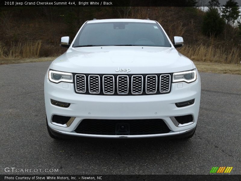 Bright White / Black 2018 Jeep Grand Cherokee Summit 4x4