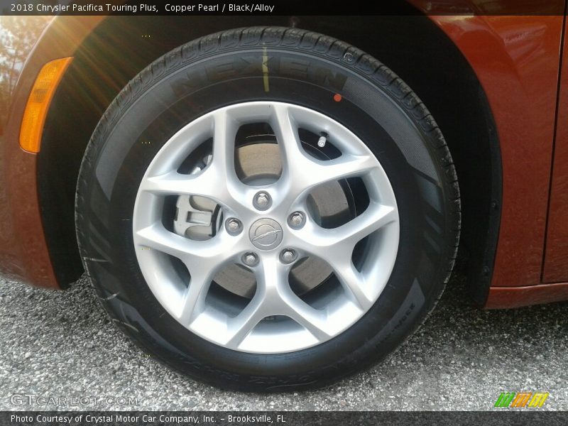 Copper Pearl / Black/Alloy 2018 Chrysler Pacifica Touring Plus
