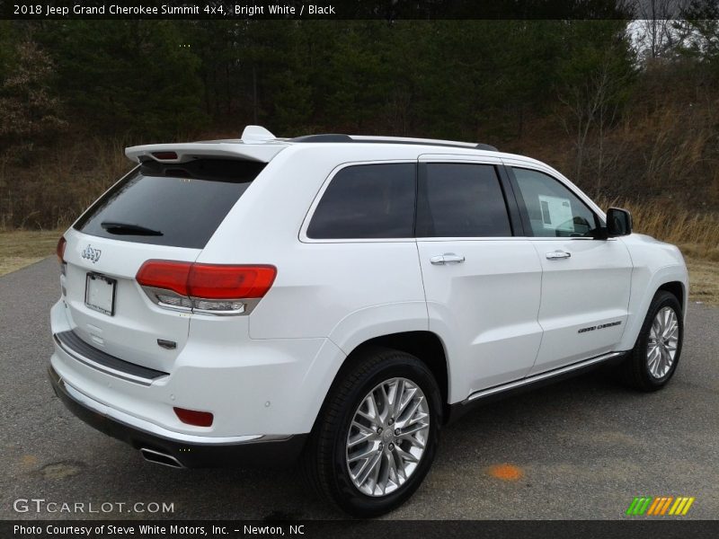 Bright White / Black 2018 Jeep Grand Cherokee Summit 4x4
