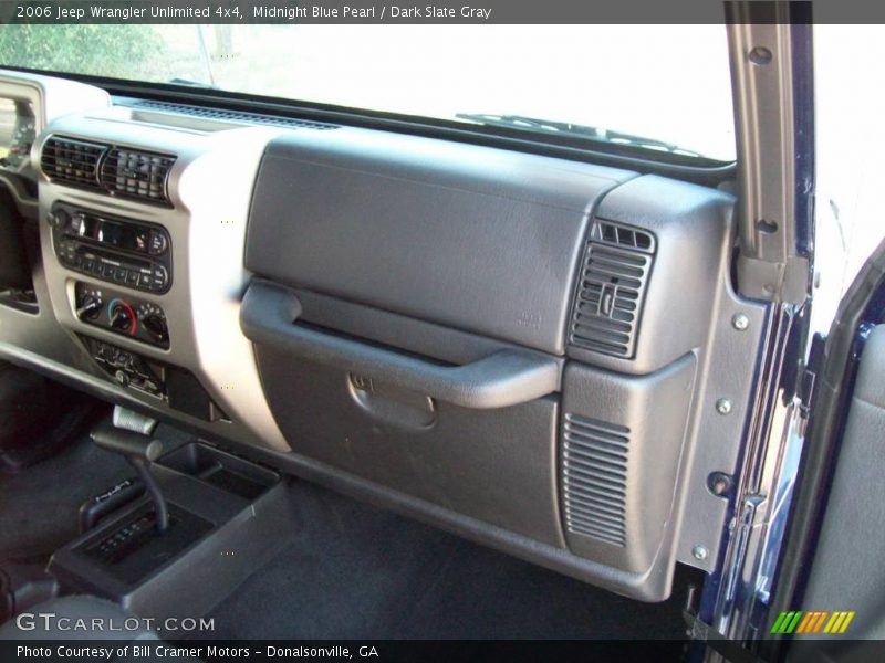 Midnight Blue Pearl / Dark Slate Gray 2006 Jeep Wrangler Unlimited 4x4