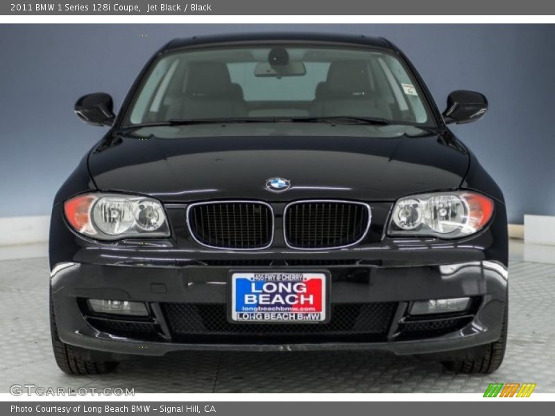 Jet Black / Black 2011 BMW 1 Series 128i Coupe