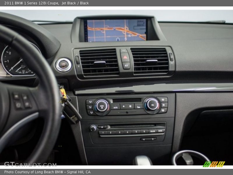 Jet Black / Black 2011 BMW 1 Series 128i Coupe