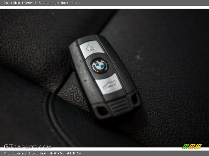 Jet Black / Black 2011 BMW 1 Series 128i Coupe