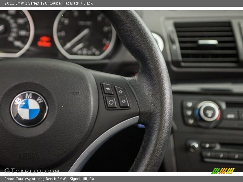 Jet Black / Black 2011 BMW 1 Series 128i Coupe