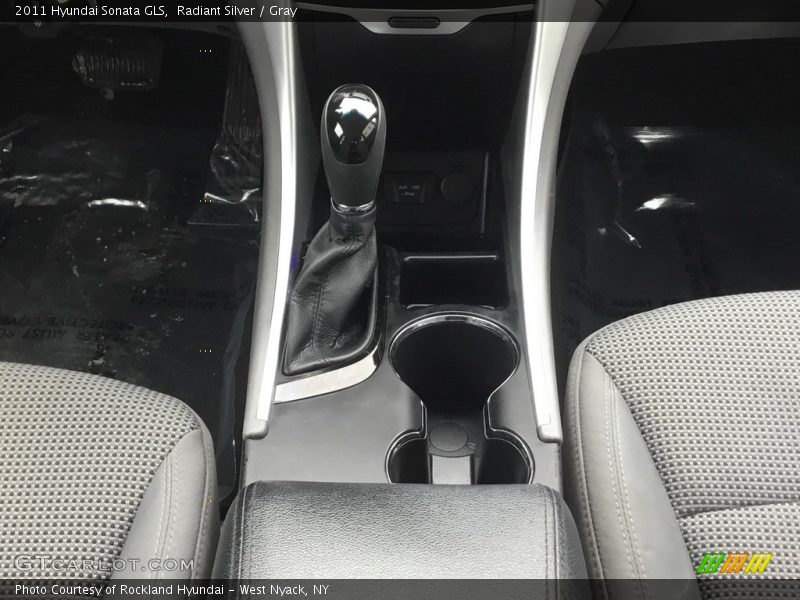 Radiant Silver / Gray 2011 Hyundai Sonata GLS