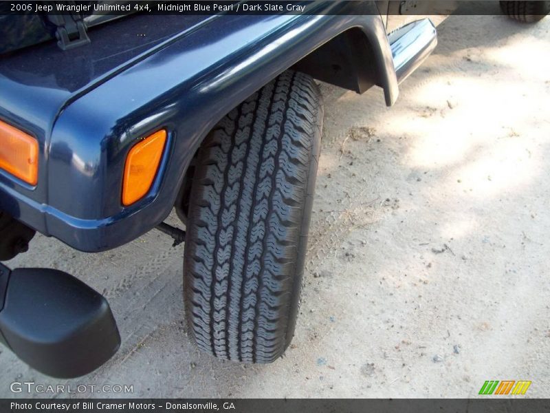 Midnight Blue Pearl / Dark Slate Gray 2006 Jeep Wrangler Unlimited 4x4