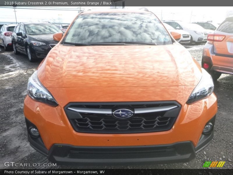 Sunshine Orange / Black 2018 Subaru Crosstrek 2.0i Premium