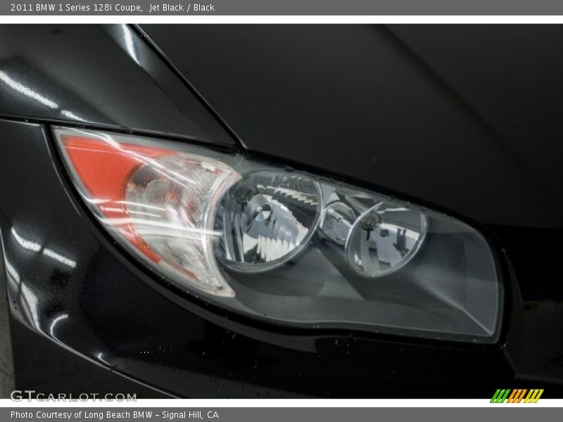 Jet Black / Black 2011 BMW 1 Series 128i Coupe