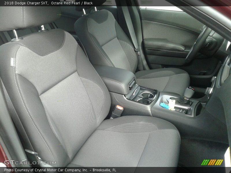 Octane Red Pearl / Black 2018 Dodge Charger SXT
