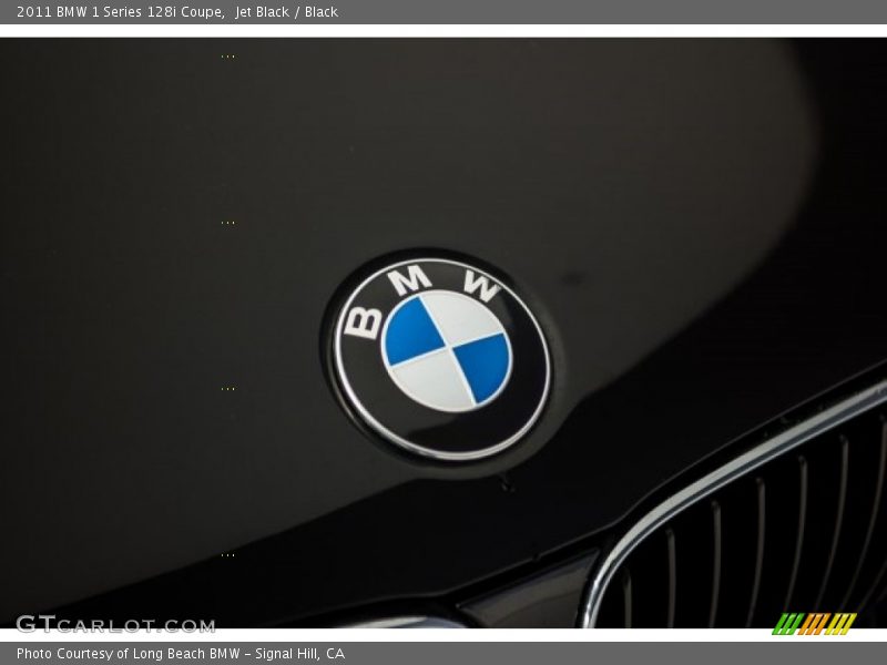 Jet Black / Black 2011 BMW 1 Series 128i Coupe