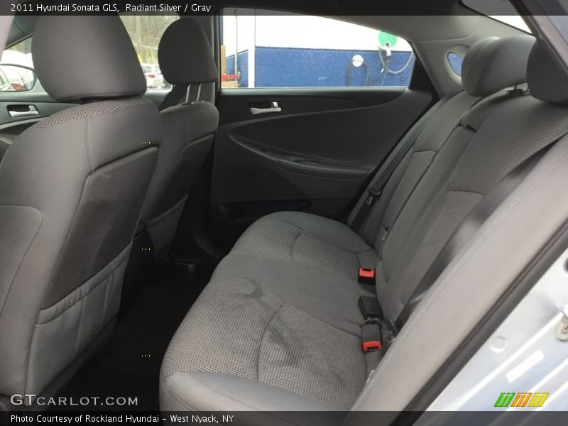 Radiant Silver / Gray 2011 Hyundai Sonata GLS