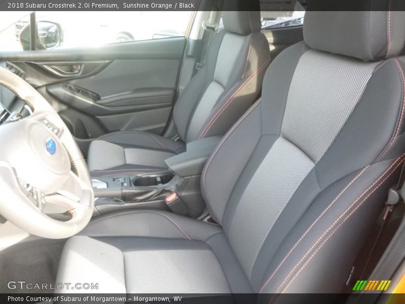 Sunshine Orange / Black 2018 Subaru Crosstrek 2.0i Premium