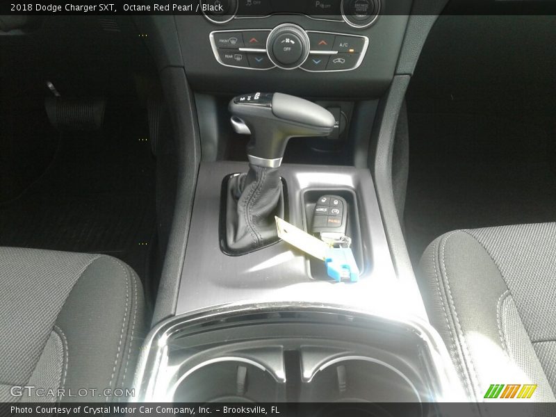 Octane Red Pearl / Black 2018 Dodge Charger SXT