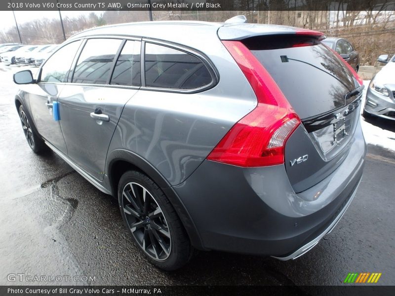 Osmium Grey Metallic / Off Black 2018 Volvo V60 Cross Country T5 AWD