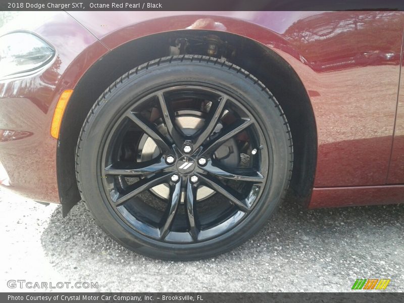 Octane Red Pearl / Black 2018 Dodge Charger SXT
