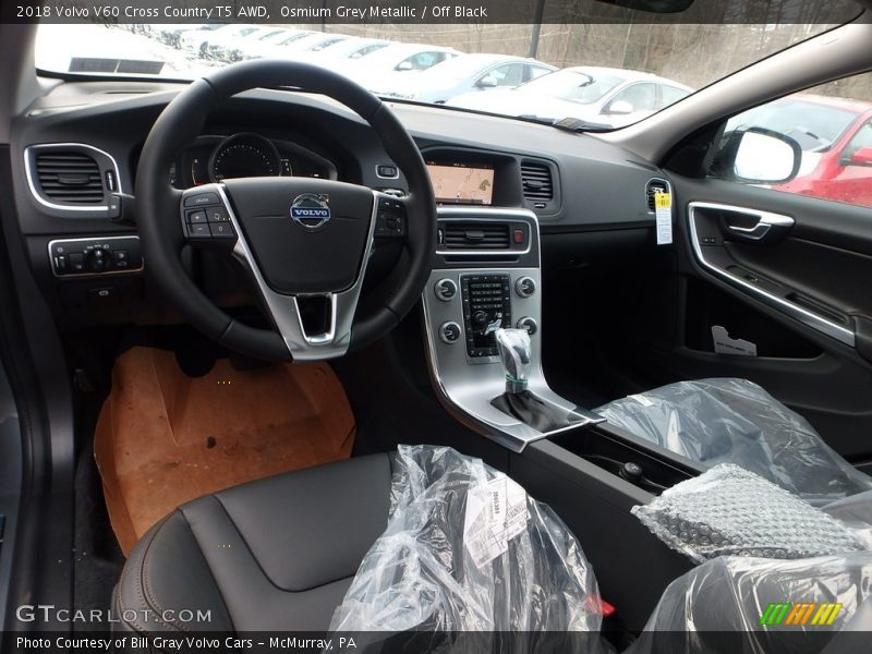  2018 V60 Cross Country T5 AWD Off Black Interior
