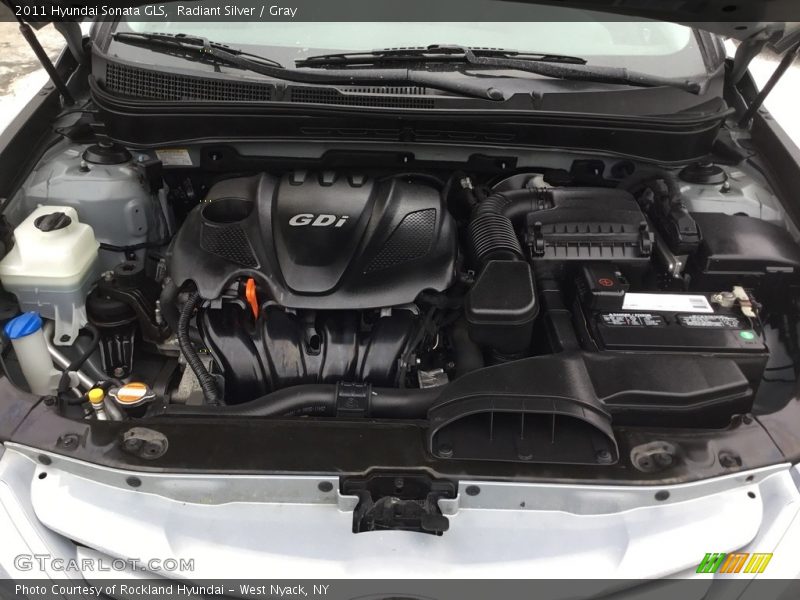 Radiant Silver / Gray 2011 Hyundai Sonata GLS