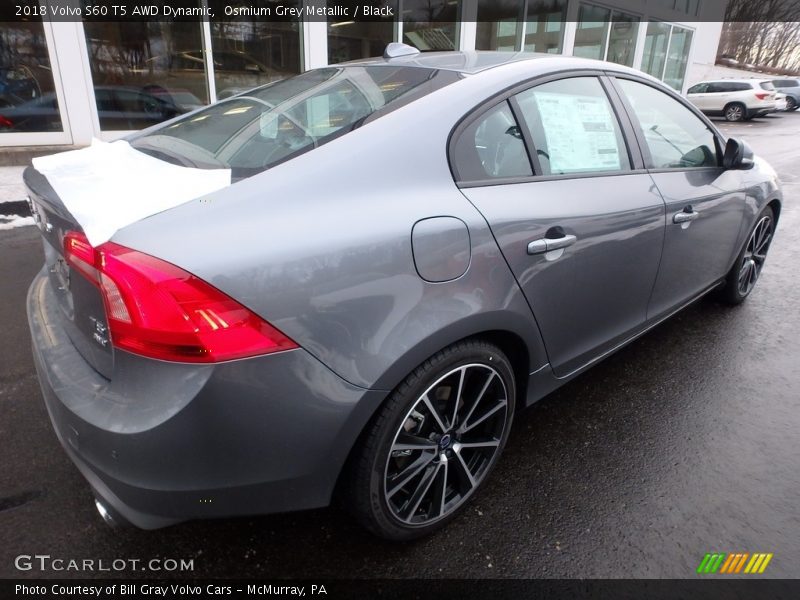 Osmium Grey Metallic / Black 2018 Volvo S60 T5 AWD Dynamic