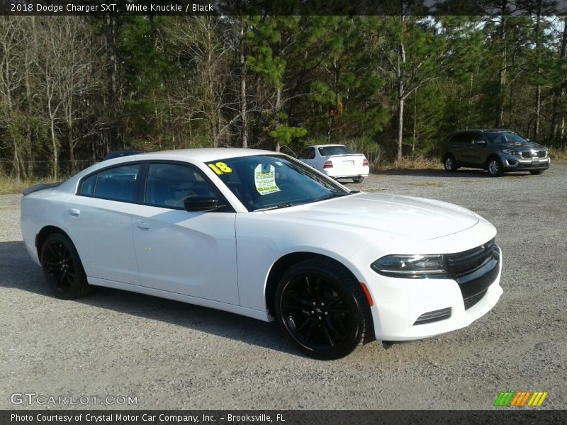 White Knuckle / Black 2018 Dodge Charger SXT