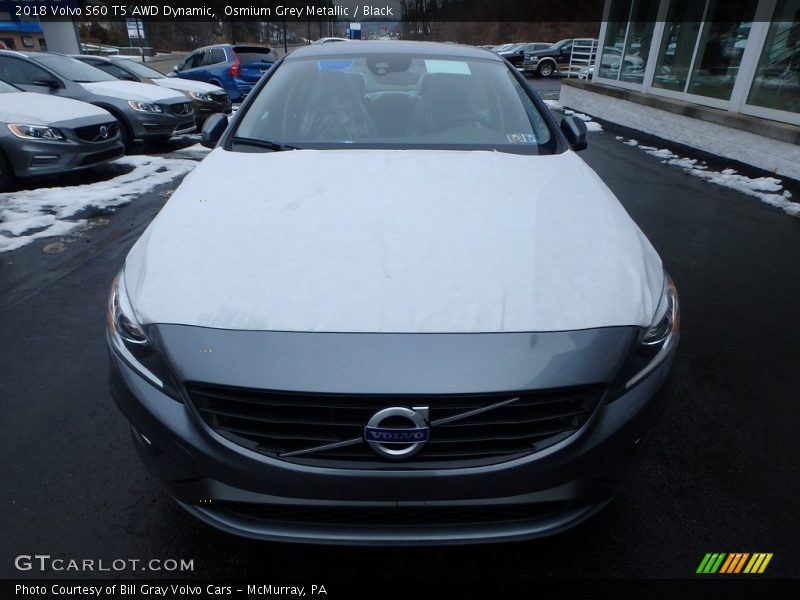 Osmium Grey Metallic / Black 2018 Volvo S60 T5 AWD Dynamic