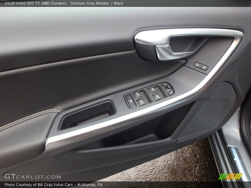 Osmium Grey Metallic / Black 2018 Volvo S60 T5 AWD Dynamic